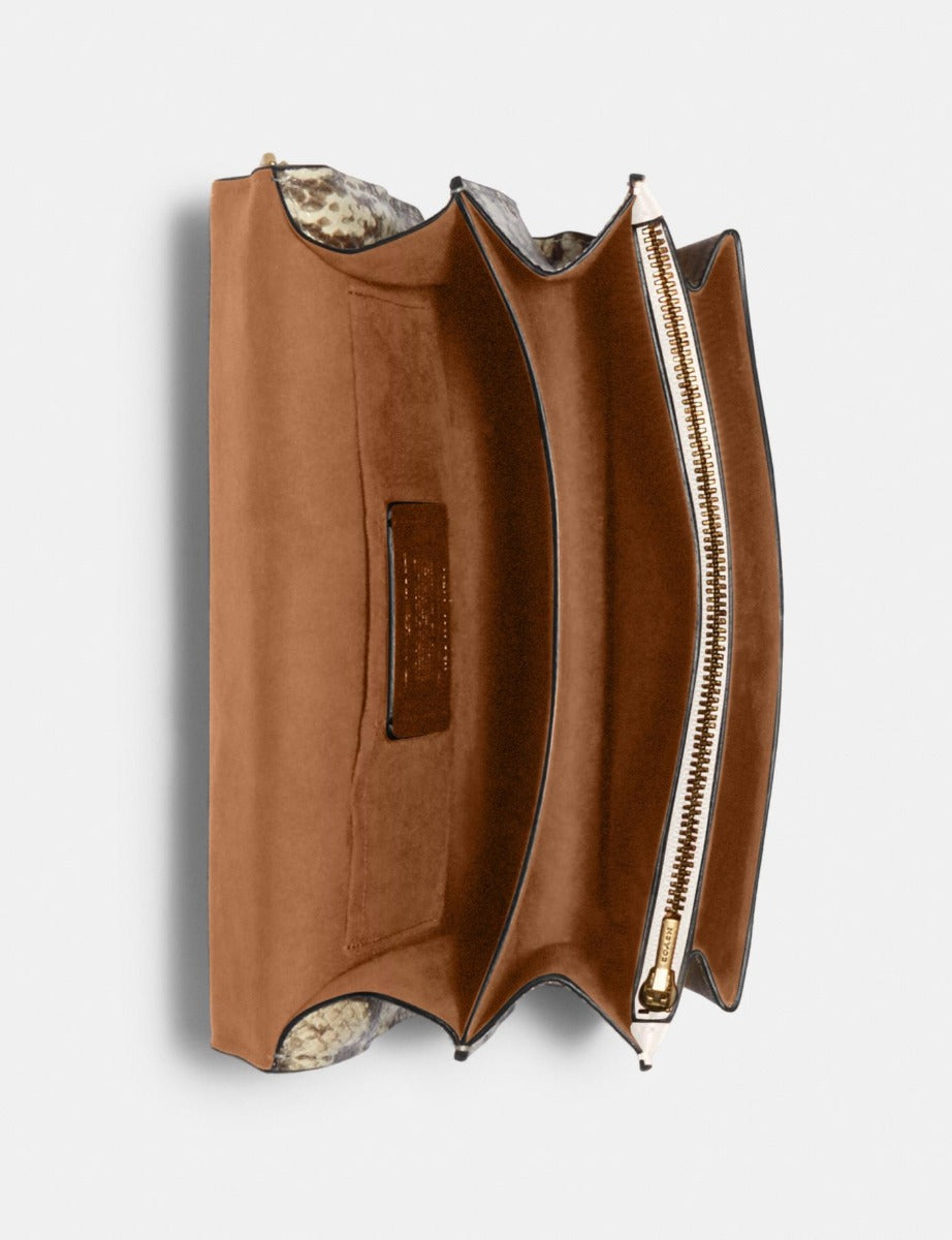Coach 90400 Klare Crossbody In Signature Canvas With Rivets Light Khaki Multi Coach 90400 Klare Crossbody In Signature Canvas With Rivets Light Khaki Multi